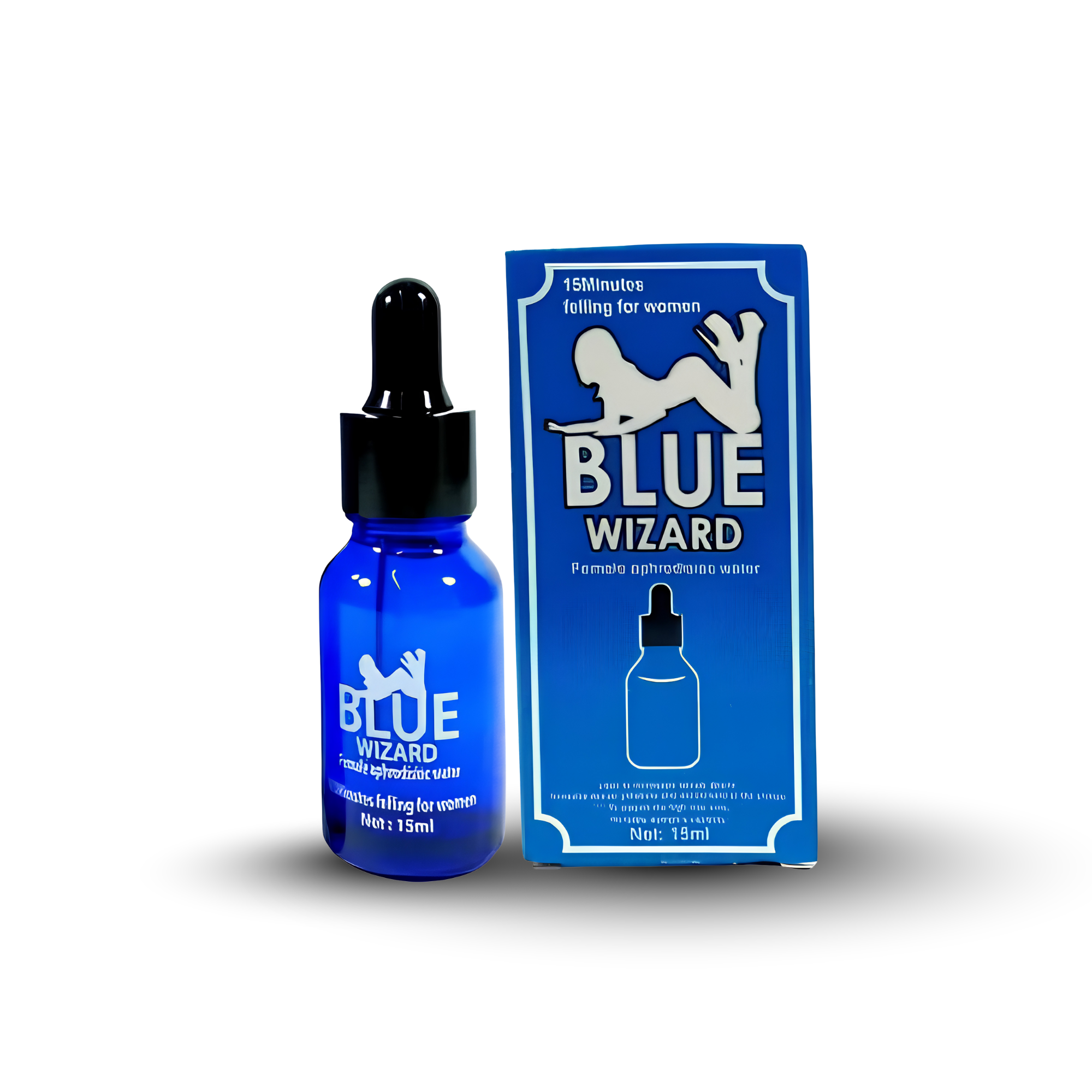 Blue Wizard Women's Arousal Massage Oil – Intimate Massage Oil for Sensual Relaxation – 15ml