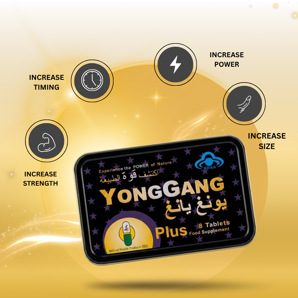 Yonggang Plus Herbal Food Supplement – 8 Tablets