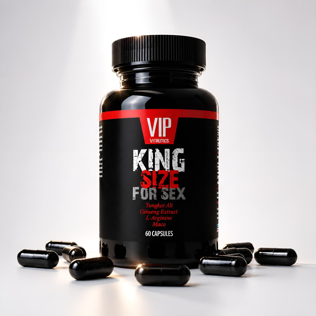 King Size For Sex Capsules – Advanced Male Performance, Energy & Vitality Support (60 Capsules)