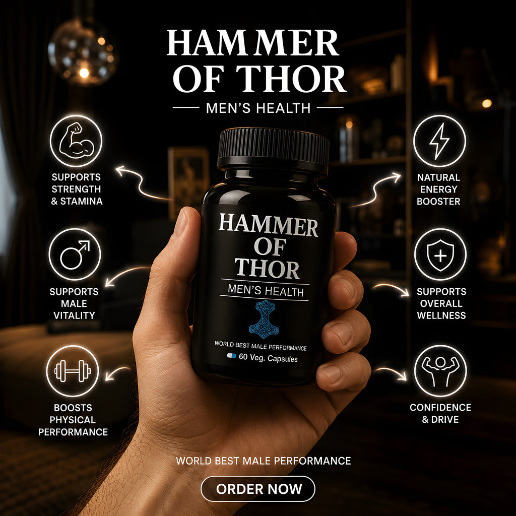 Hammer of Thor Men's Health – Premium Male Vitality Formula