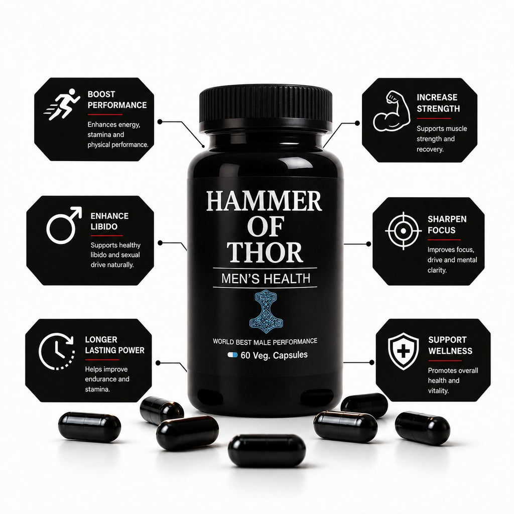 Hammer of Thor Men's Health – Premium Male Vitality Formula