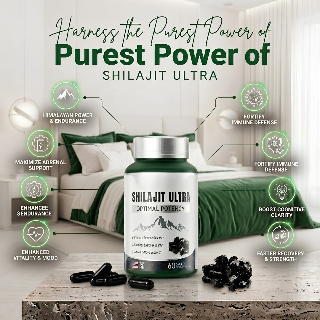 Shilajit Ultra – Premium Himalayan Wellness Formula