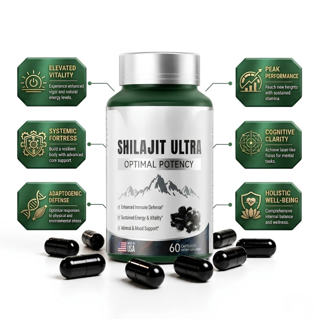 Shilajit Ultra – Premium Himalayan Wellness Formula