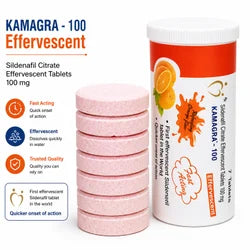 Kamagra Effervescent Sildenafil 100 mg 7 Water soluble tablets